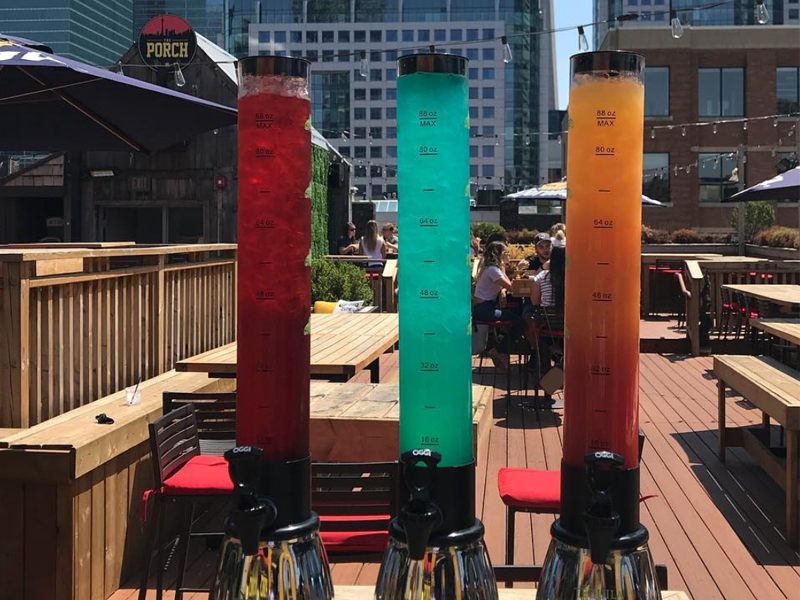 The Porch's Margarita Towers Are The Perfect Summer 2019 Drink