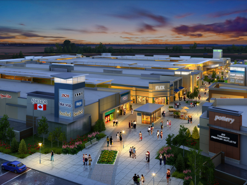 NEW LOCATION — Introducing Toronto Premium Outlets - Oak And Fort