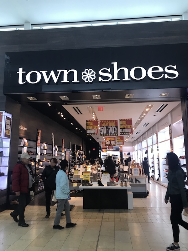 town shoes wem