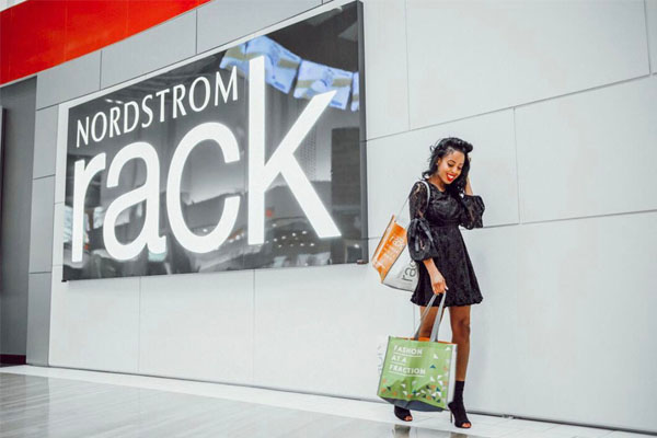 Shopping at Louis Vuitton and Nordstrom Rack Clearance Event