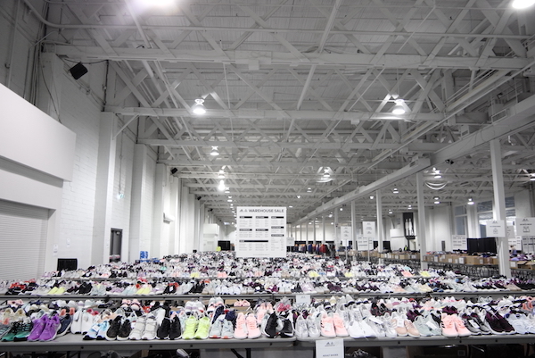 the adidas and reebok warehouse sale