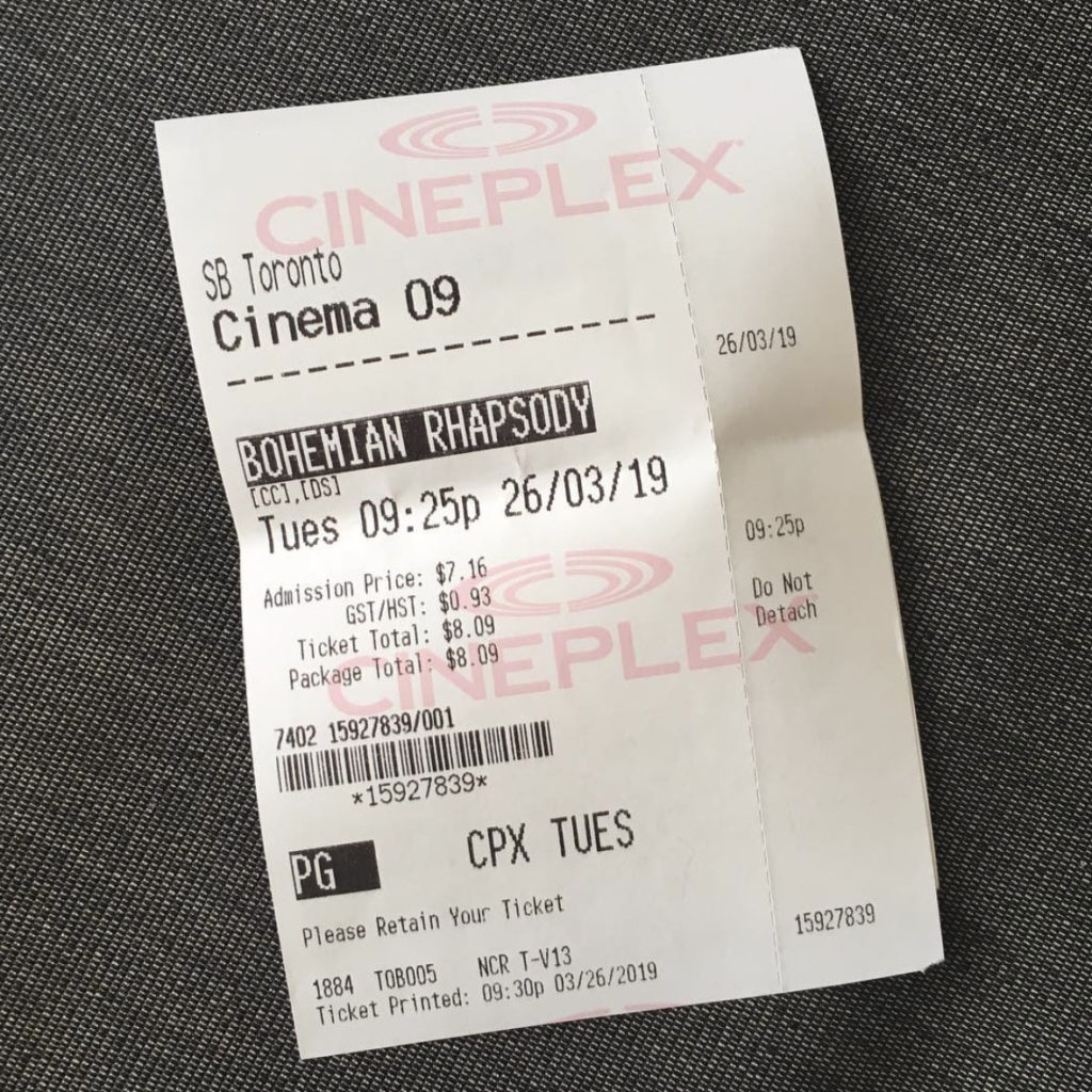 Cineplex Movie Tickets