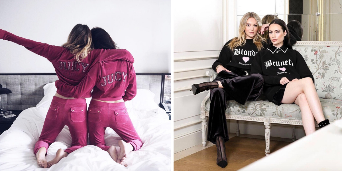 Celebrities Wearing Velour Tracksuits in the 2000s