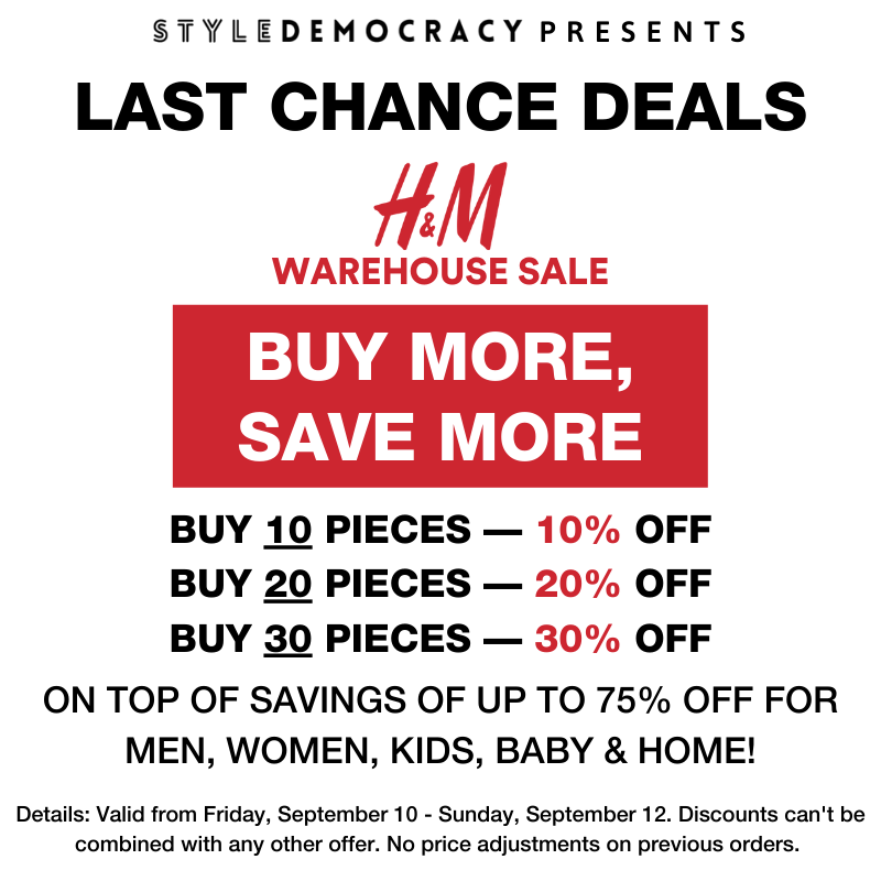 H&M Sale Section  Clearance sale, Summer clearance, Sale